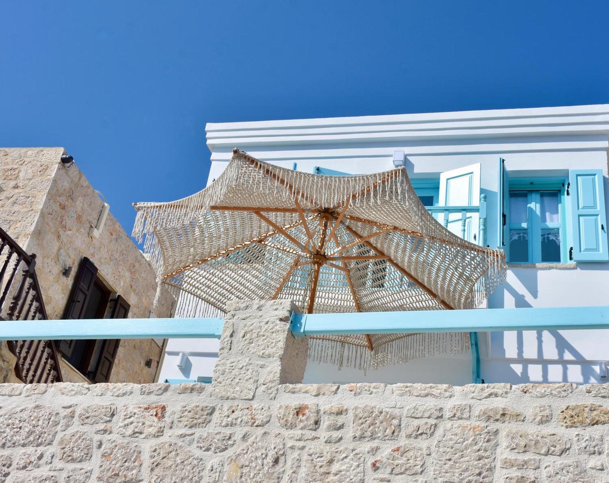 Salt Retreat - Seafront Villa Chalki Town